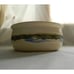 Pottery Casserole w. lid, Hand-painted Pottery Casserole w. lid