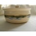 Pottery Casserole w. lid, Hand-painted Pottery Casserole w. lid