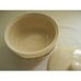 Pottery Casserole w. lid, Hand-painted Pottery Casserole w. lid