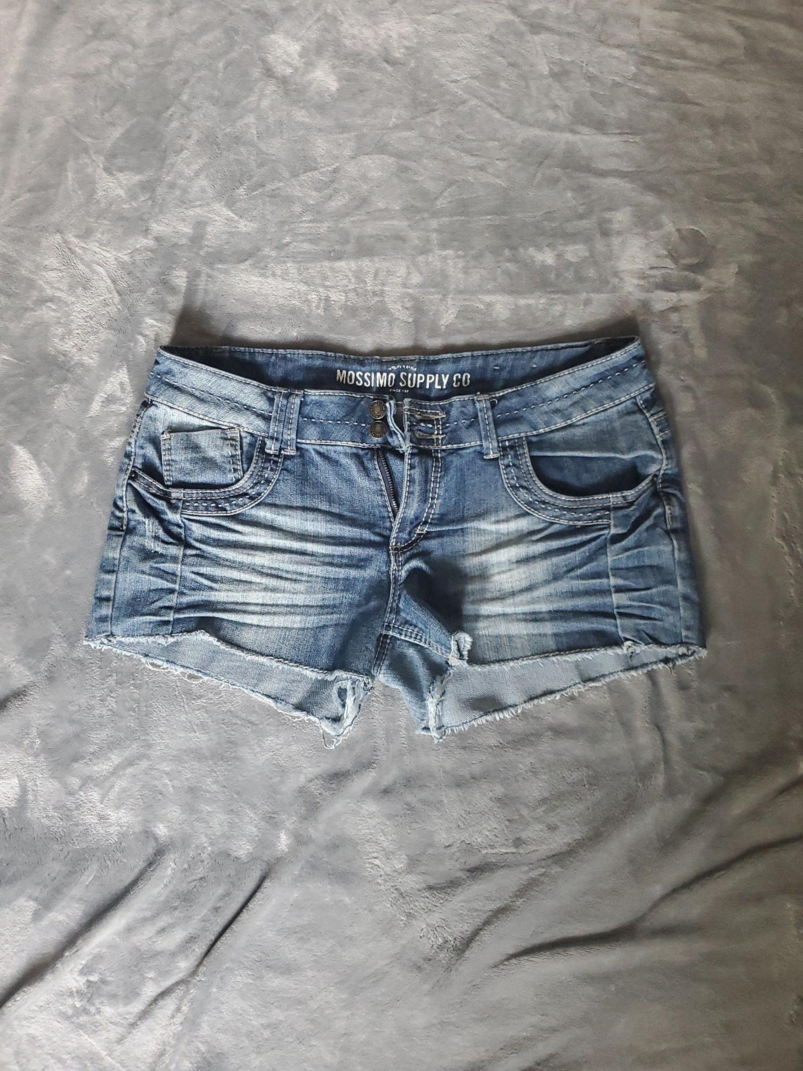 Mossimo Supply Co. distressed jean shorts