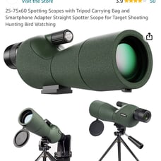 25X-75X MAGNIFICATION: Easy to zoom in with variable 25x to 75x magnification a