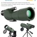25X-75X MAGNIFICATION: Easy to zoom in with variable 25x to 75x magnification a