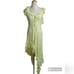 NWT Kimchi Blue Green Lace Asymmetrical Sheer Dress