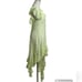 NWT Kimchi Blue Green Lace Asymmetrical Sheer Dress