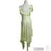 NWT Kimchi Blue Green Lace Asymmetrical Sheer Dress