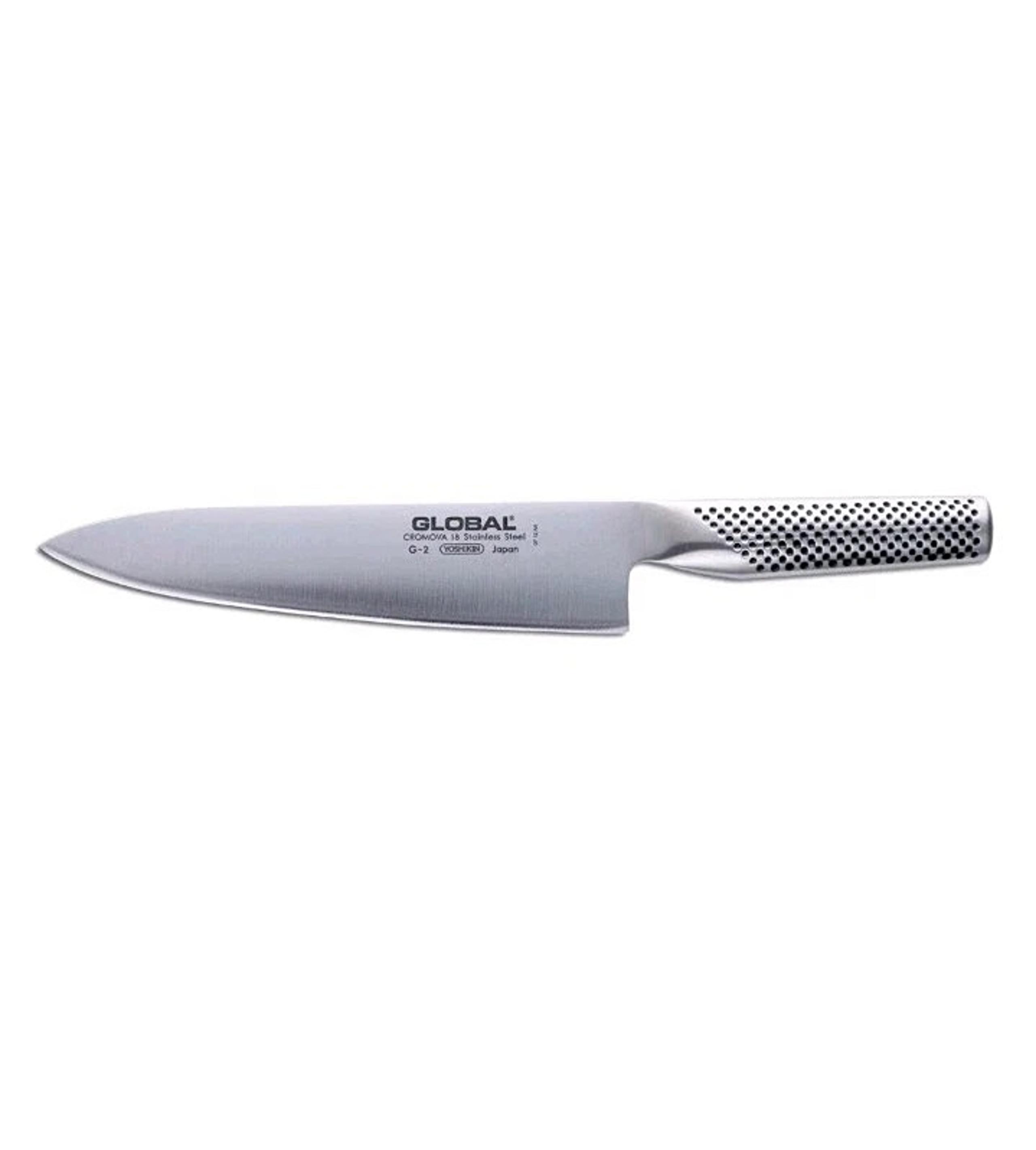 Global G-2 8” Chef’s Knife CROMOVA 18 Stainless Steel Made in Japan New in Box
