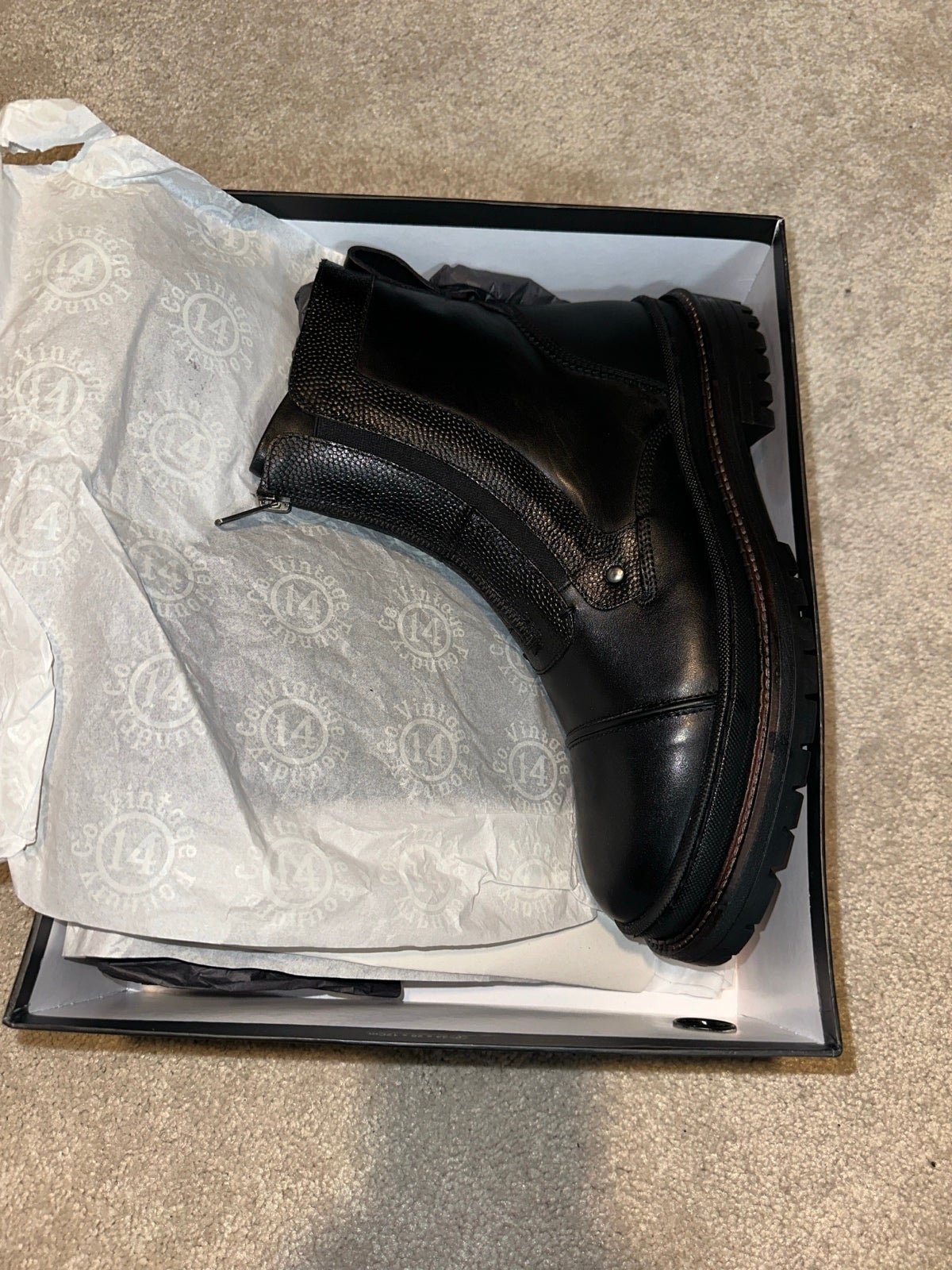 vintage foundry boots