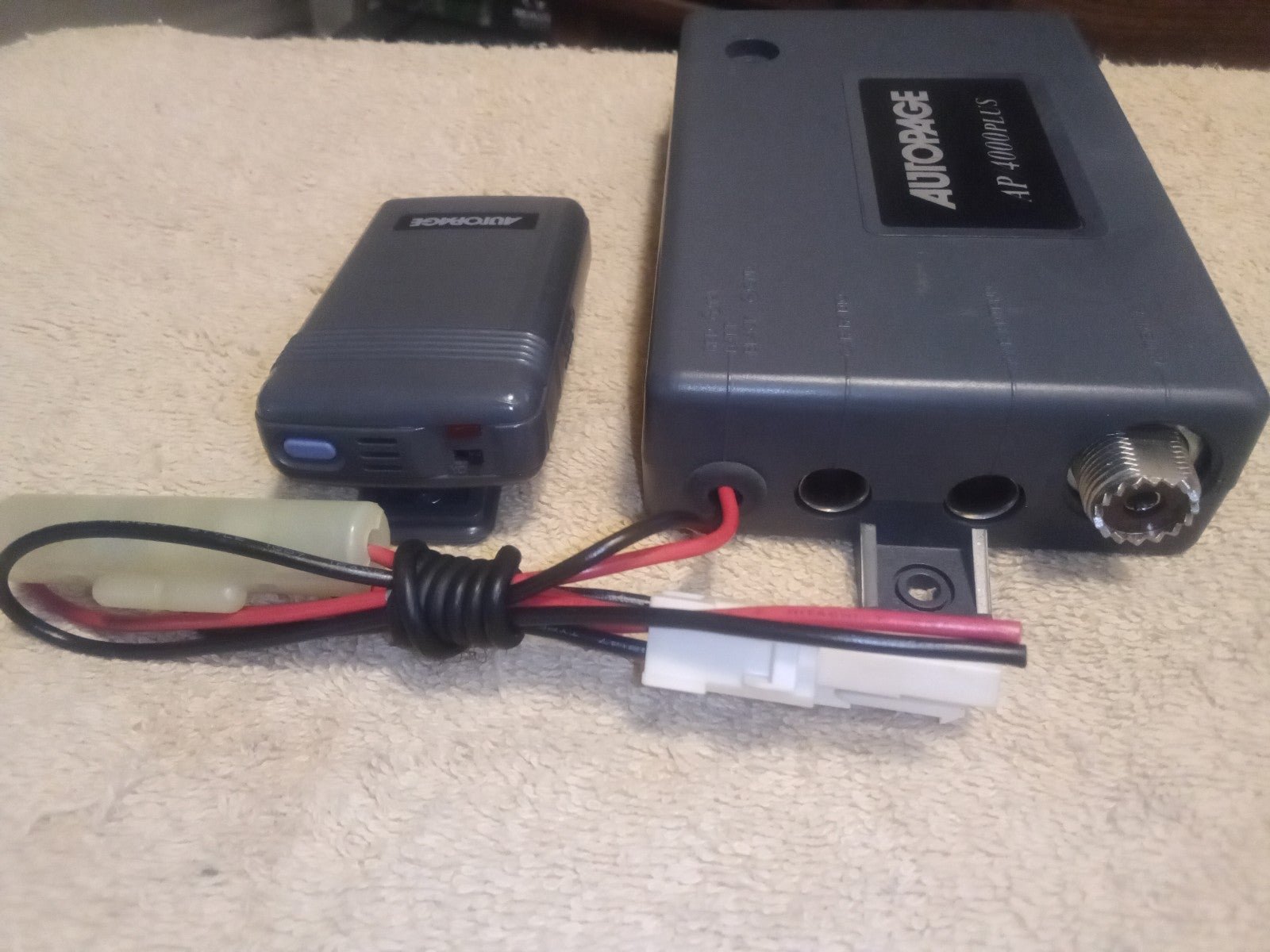 Autopage remote start pager alarm