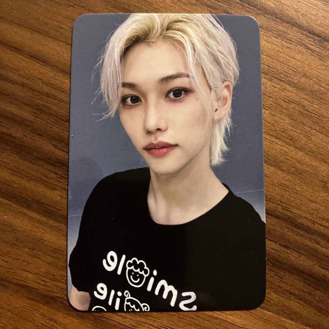 Stray kids Felix rock star rockstar Starriver photocard