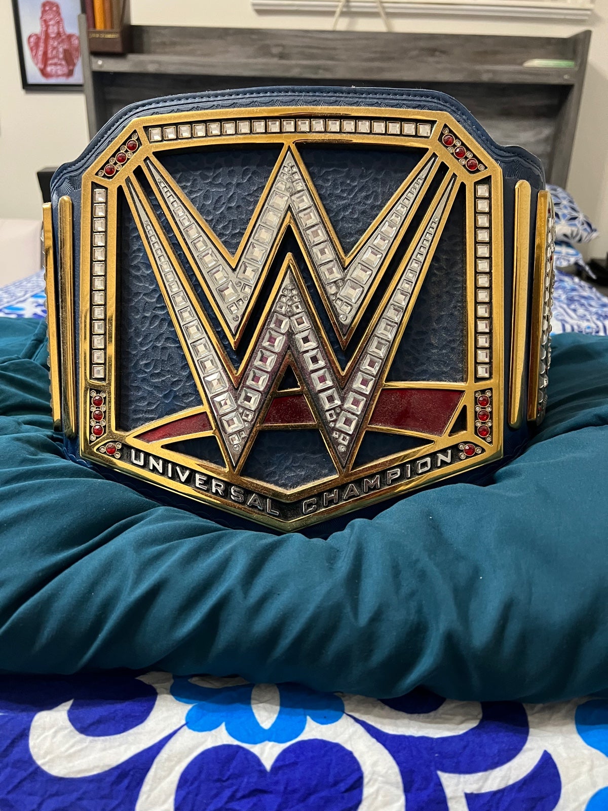 WWE Universal Championship Belt (Replica Blue)