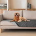 Dog Bed Cover Pet Blanket Sofa Couch Double-Sided Dark Grey/Light