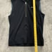 Nike Vest Mens Small Tiger Woods Golf Black Pullover 1/2 Zip Sleeveless Preppy