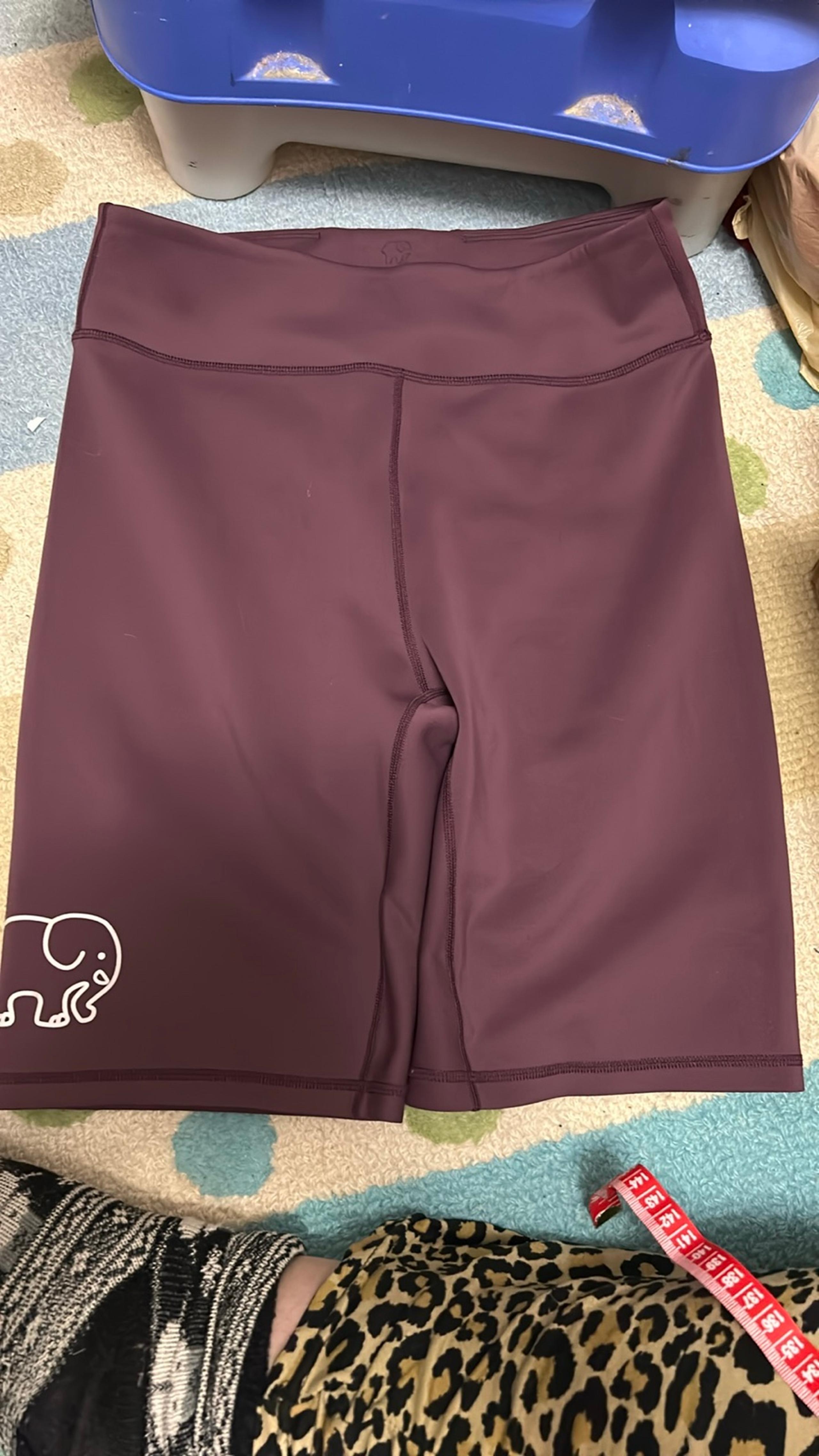 Ivory ella bike shorts L plum