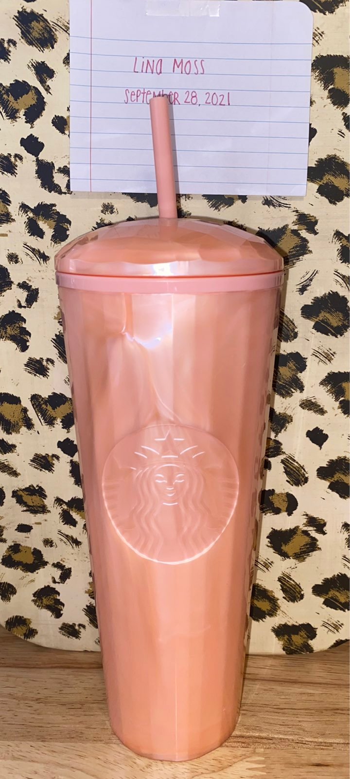 Starbucks Venti Pink Dome