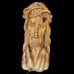 JESUS Christ Bethlehem Holy Land Carved Olive Wood Bust Sculpture 9 In Solid
