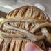 JESUS Christ Bethlehem Holy Land Carved Olive Wood Bust Sculpture 9 In Solid