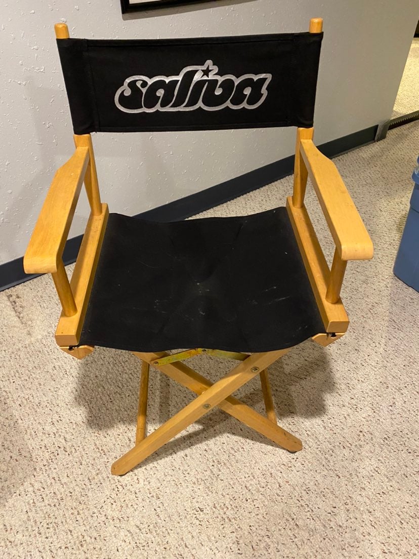 Saliva directors chair