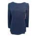 Ellen Tracy Evening Top Rhinestone Neck Buttons Up The Back Sz. 8 Holidays Party
