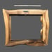 Unique Handmade Live Edge Wood Picture Frame & Two Free Cardboard Frames