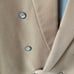 Falcone Vintage 60s Double Breasted Peak Lapel Blazer Sport Coat 44R Mustard
