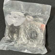 Shinobi Salamander Silver Metal Fight Beyblade 4D Zero-G