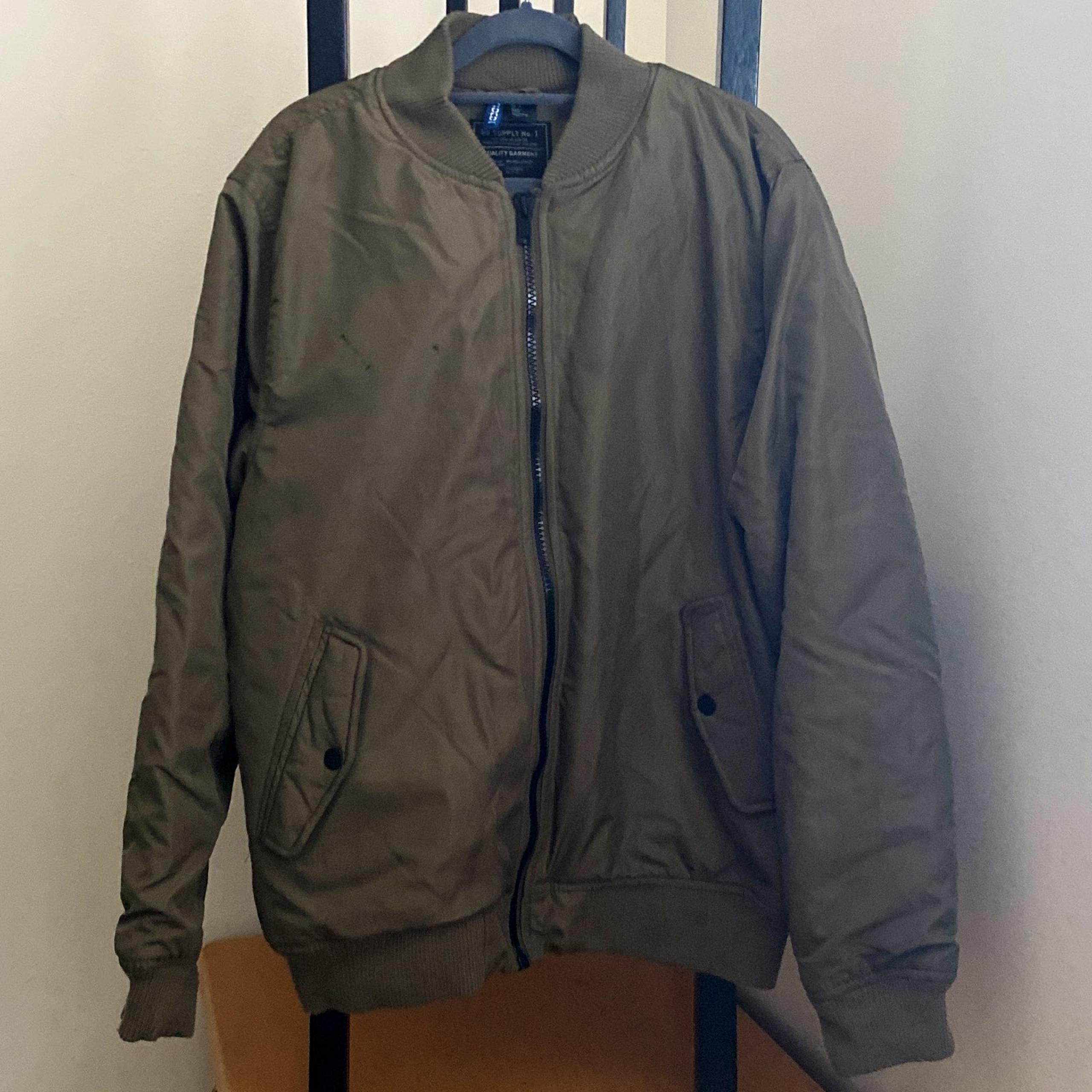 Army Green Bomber Jacket