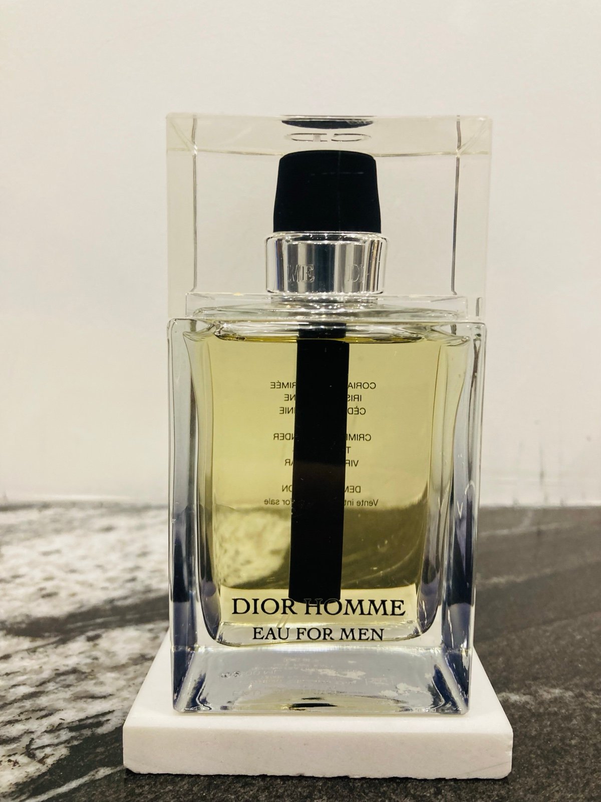 Dior Homme Eau for Men Cologne 3.4 oz 100ml Discontinued 2015 Batch RARE