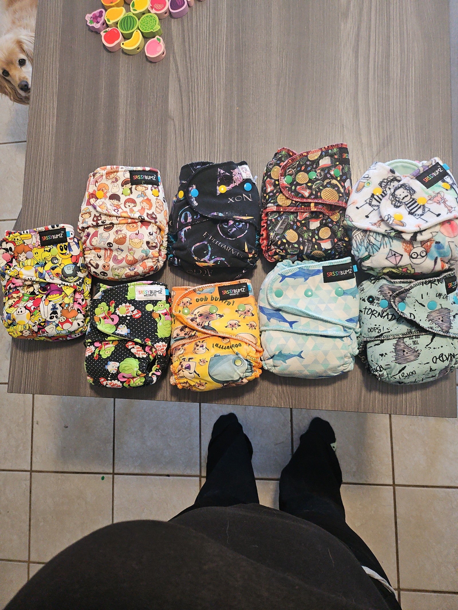 Cloth diapers sassy bumz