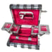 Handmade Jewelry Box Storage Embossed Silver Color Pink Velvet Elephant Asian
