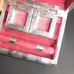 Handmade Jewelry Box Storage Embossed Silver Color Pink Velvet Elephant Asian