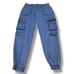 American Bazi Jeans Size 2X W38 xL31 Jogger Pants Cargo Pants Blue Denim Pants