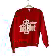 Vintage 80s Russell Athletics Rainer Light Beer Red Bloke Sweatshirt Size Small