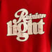 Vintage 80s Russell Athletics Rainer Light Beer Red Bloke Sweatshirt Size Small