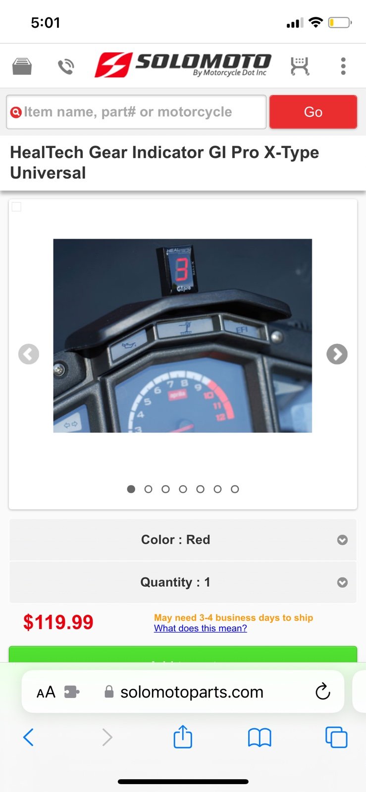 Universal Gear Indicator