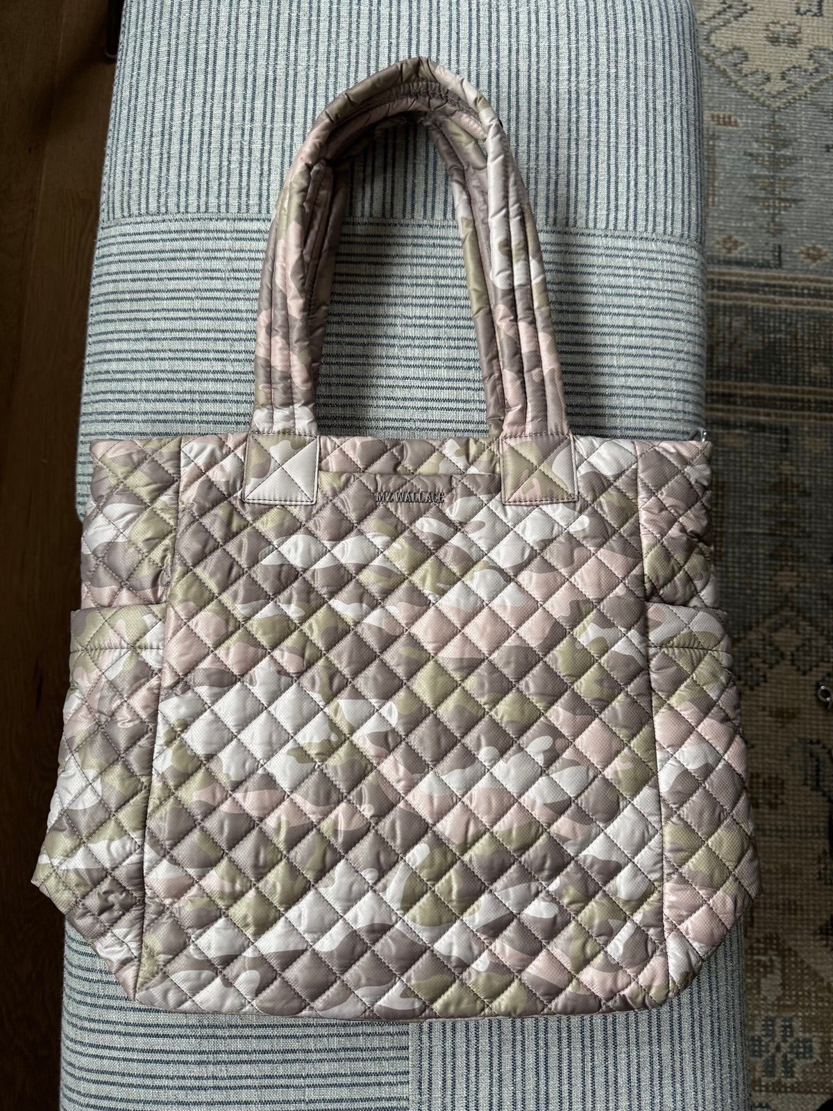 MZ Wallace Max Bag in Blush Camo