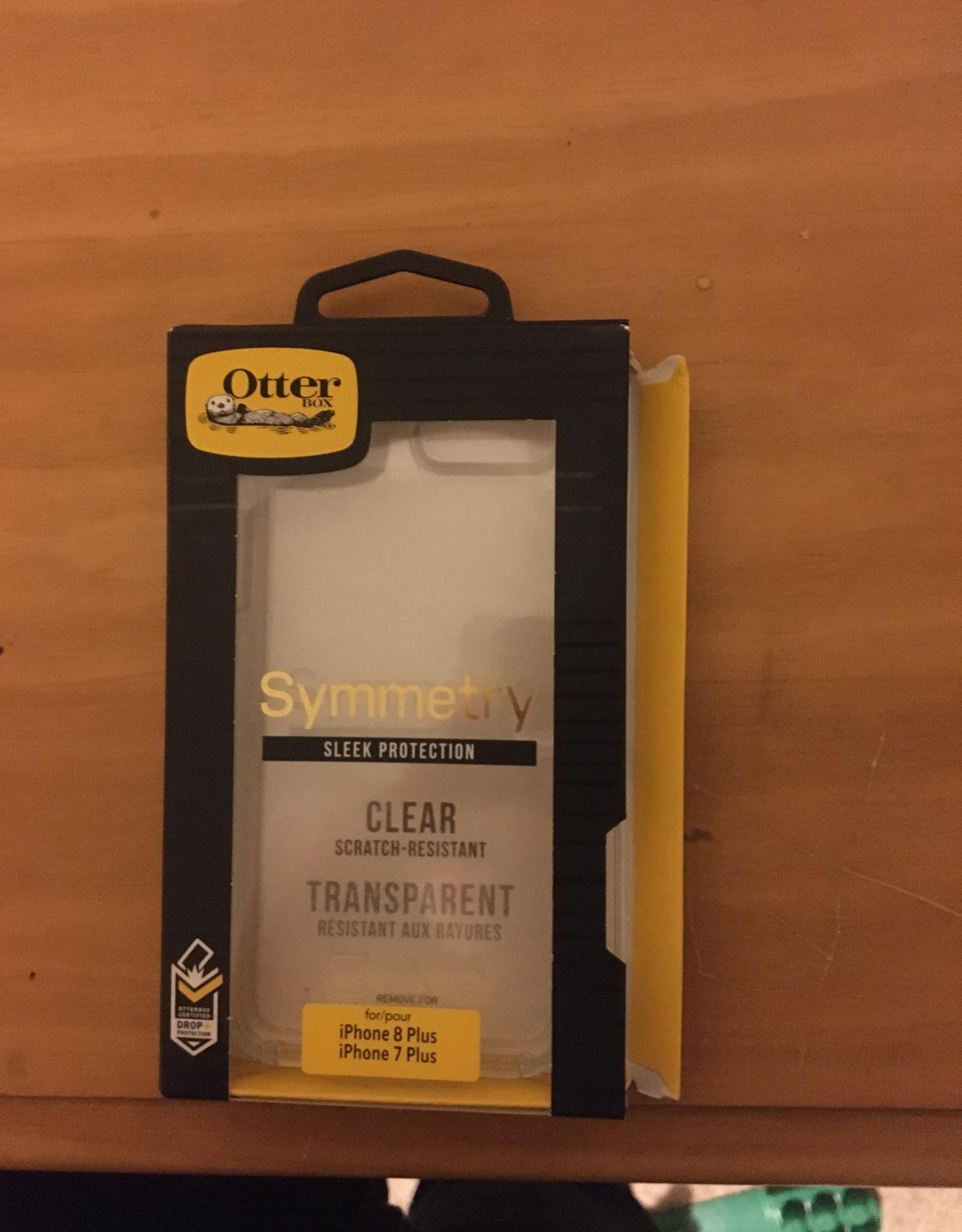 Iphone 7/8 plus clear crystal case