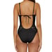 Becca Color Play Crochet Plunge One-Piece Swimsuit Size L NWT
