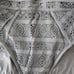 Becca Color Play Crochet Plunge One-Piece Swimsuit Size L NWT