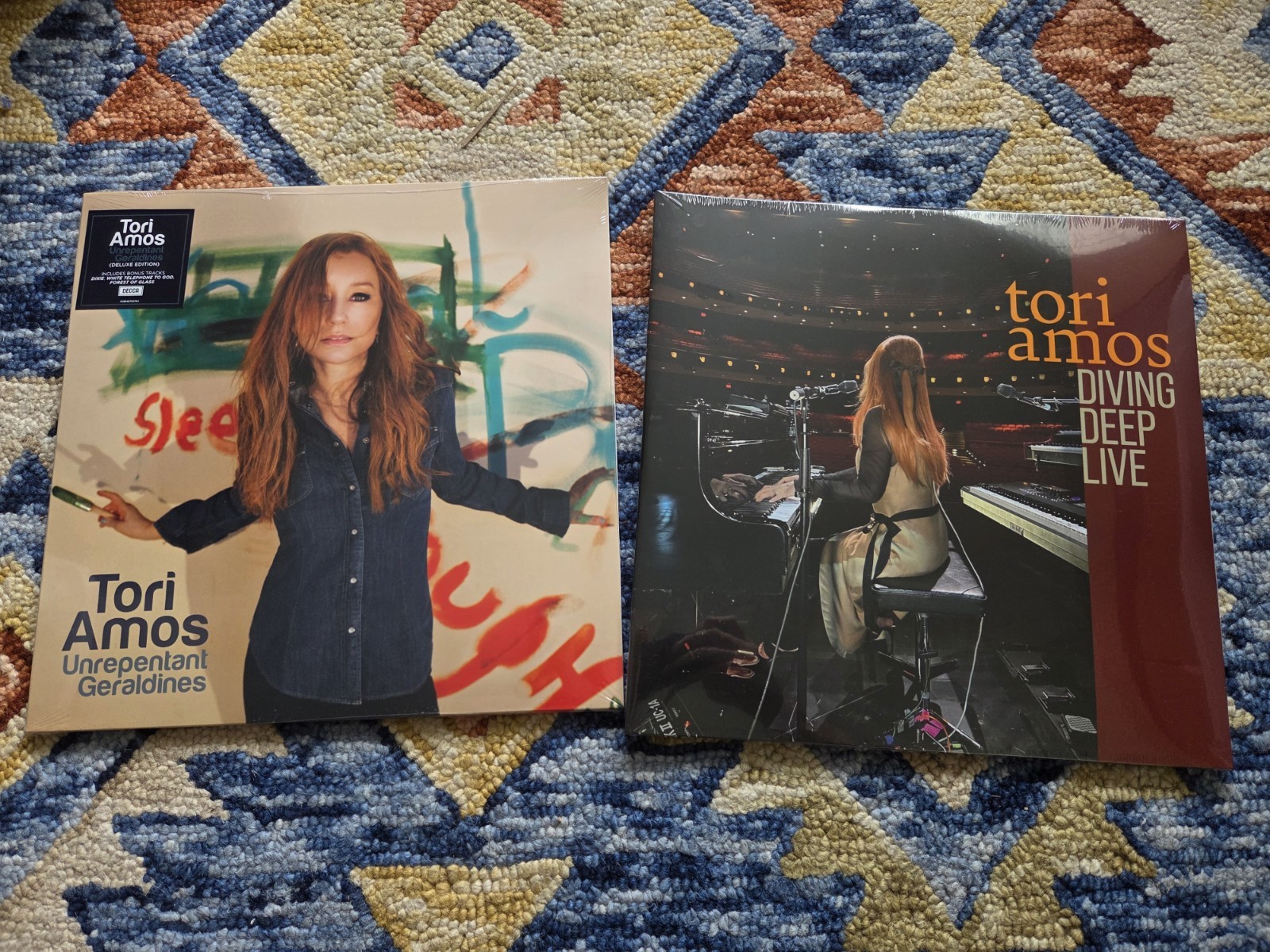 Tori Amos – Diving Deep Live 2LP + Unrepentant Geraldines 2LP Black Vinyl NEW
