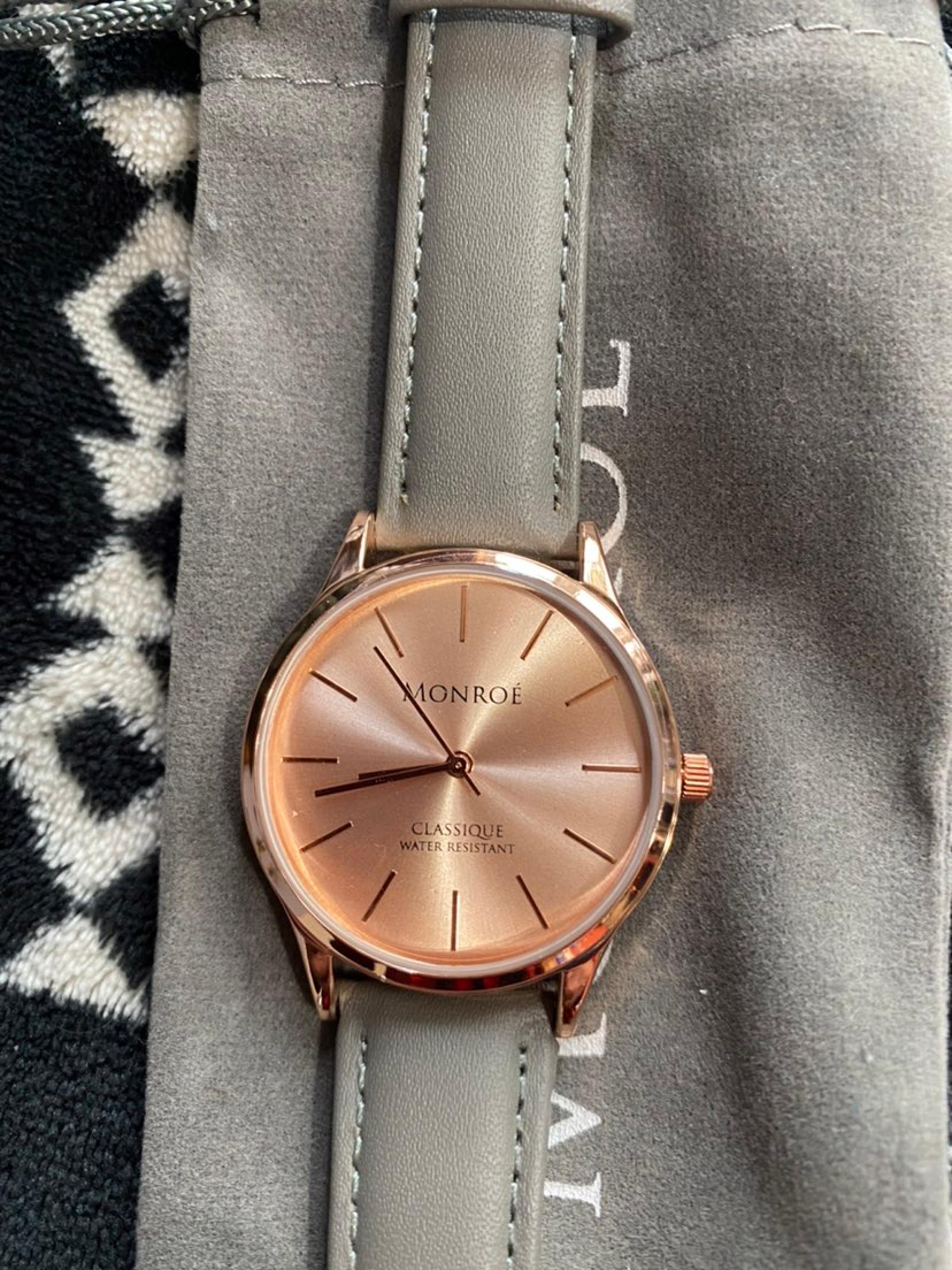 Monroe Classique Watch Sunburt Solerose