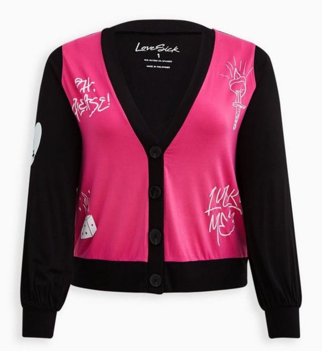 Lovesick Button Cardigan
