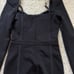 New T by Alexander Wang bustier dress long sleeve bodycon fitted black 2