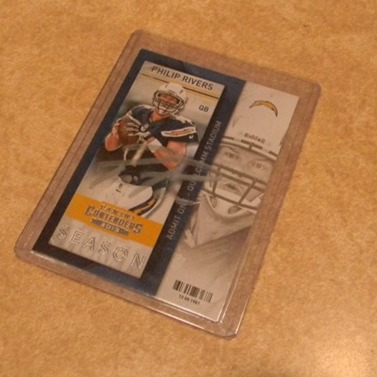 Philip Rivers 2013 Panini Auto Signed Chargers