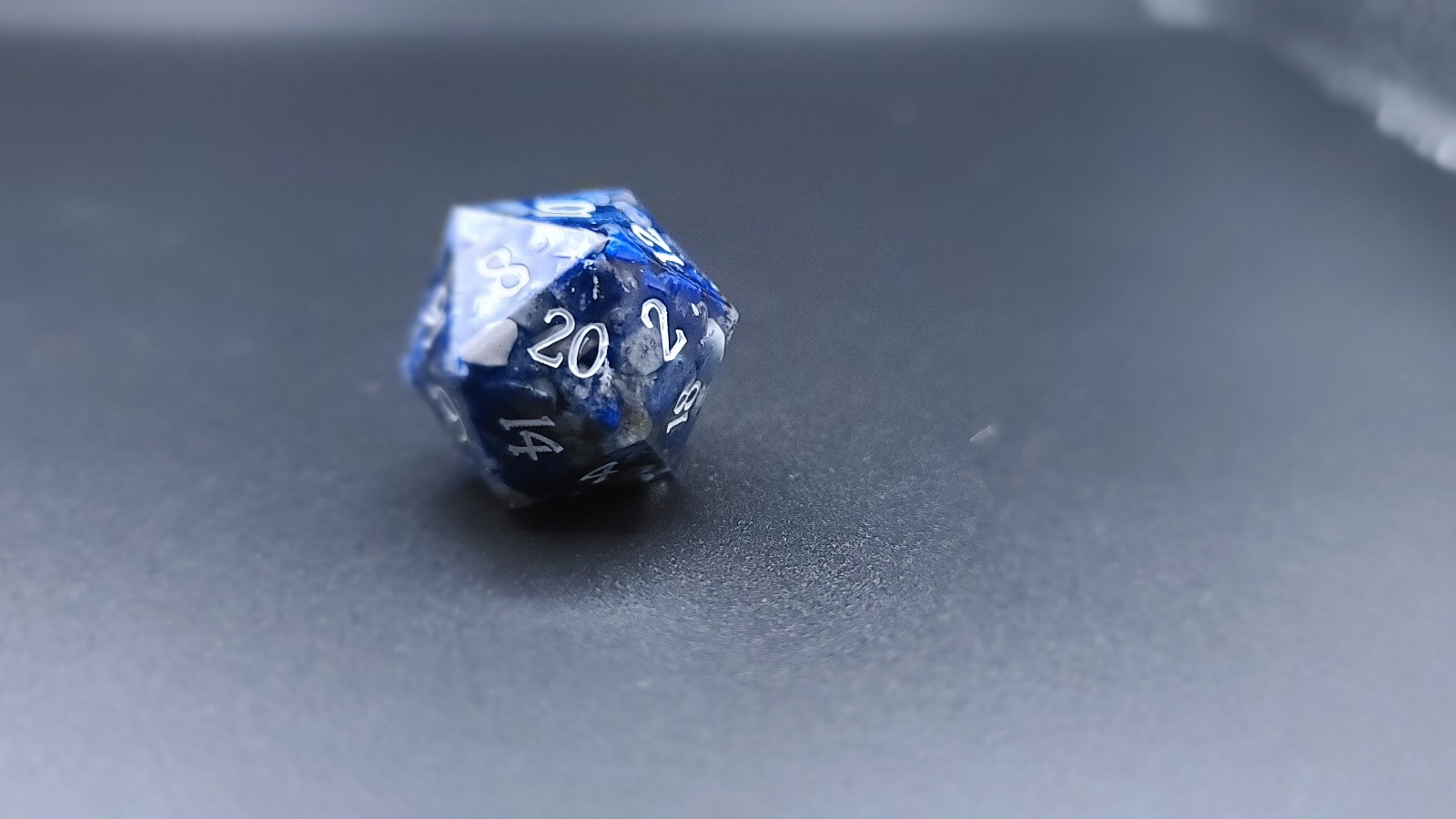 Calming waters handmade dice set