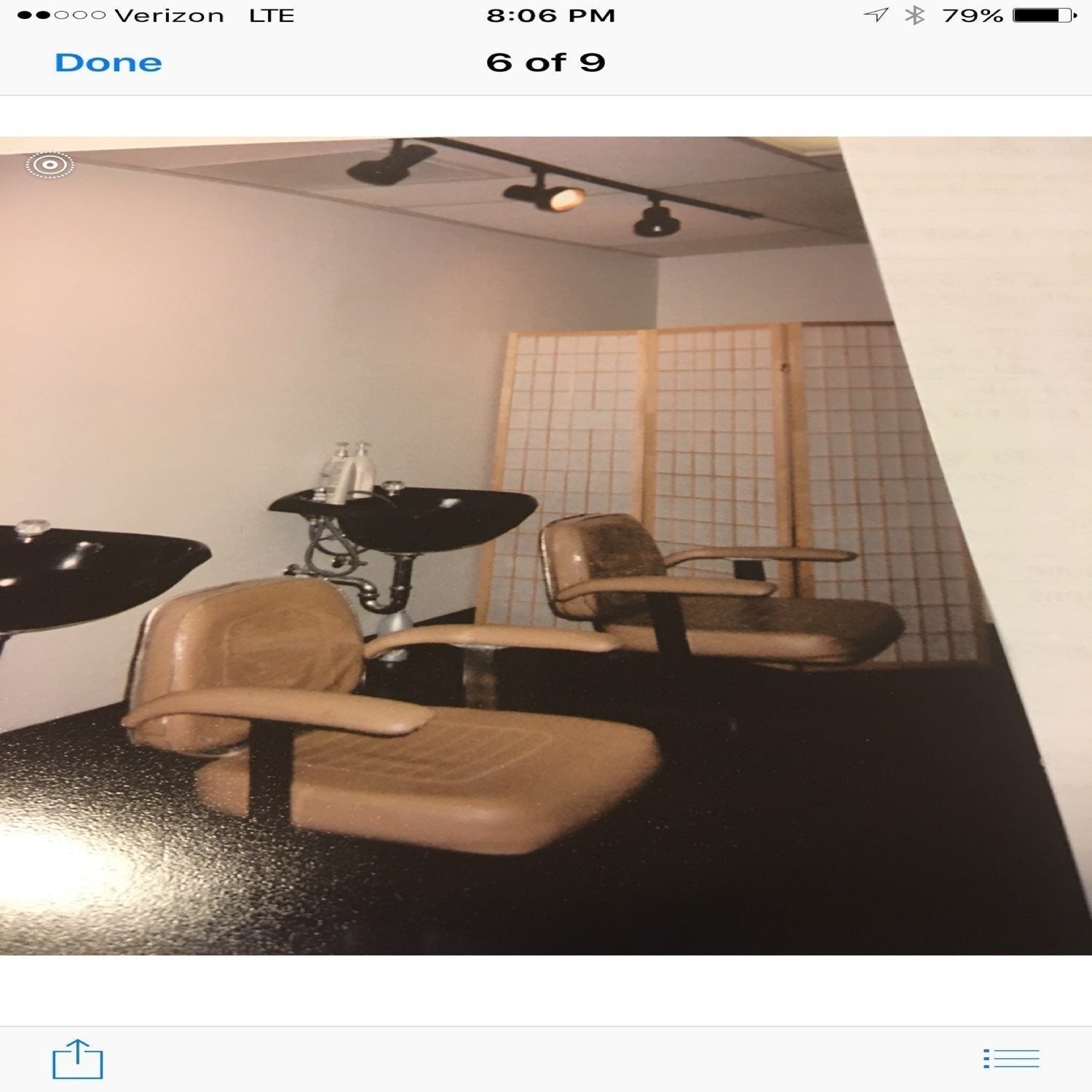 Spring Back Shampoo Chairs