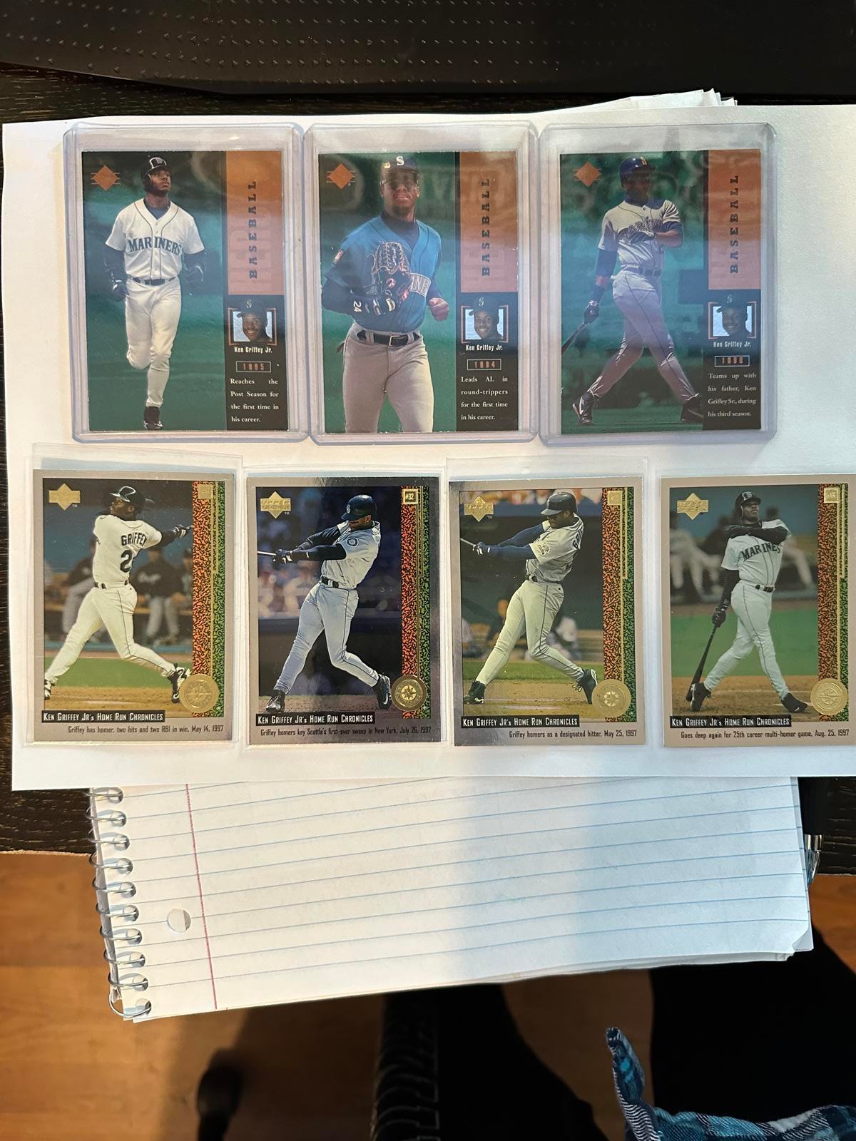 Ken Griffey Jr Insert Lot **MINT** Some w/ Serials