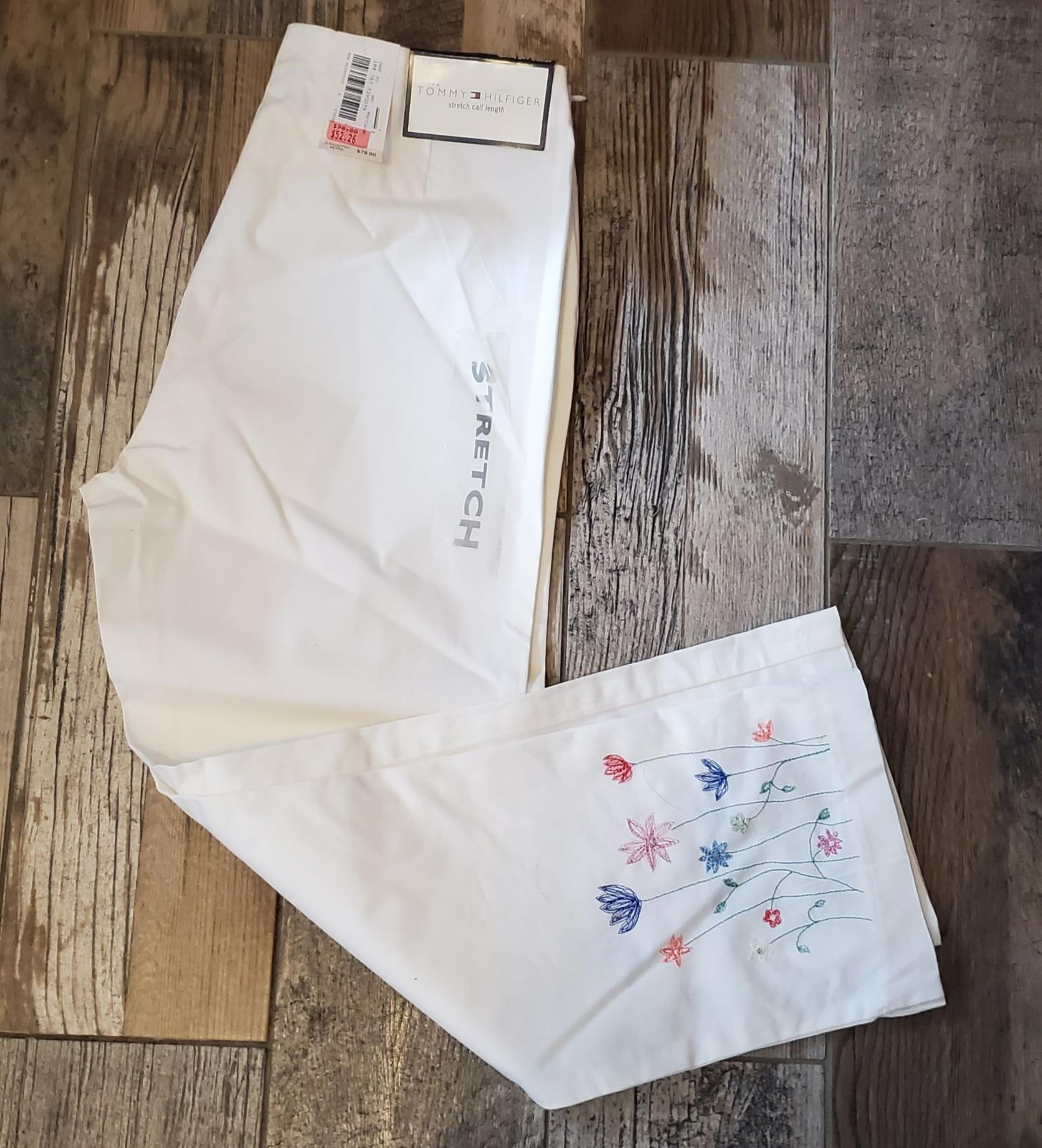 Tommy Hilfiger capri pants sz 6 new w/ta