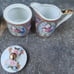 Vintage Andrea By Sadek 8980 17 Piece Tea Set . Japan