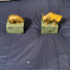 Bull & bear bookends