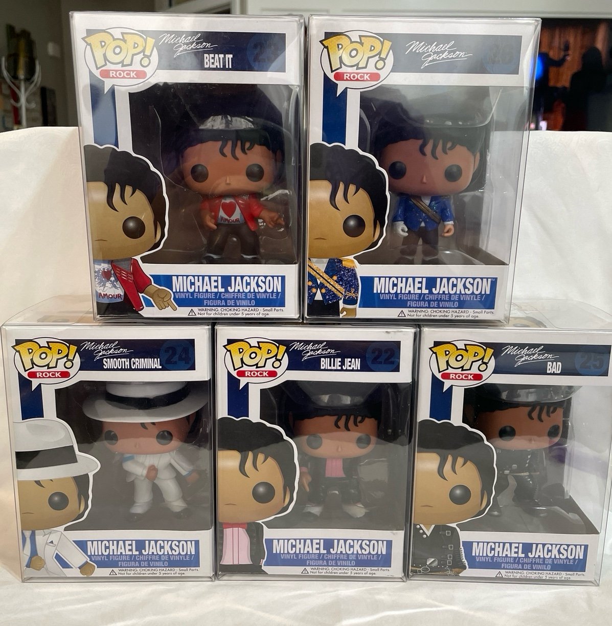 Funko Pop Michael Jackson Set